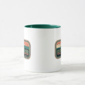Glen Arbor 70er Retro Michigan Vintag Tasse (Zentrum)