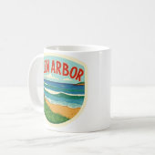 Glen Arbor Michigan Vintag Kaffeetasse (Vorderseite Links)