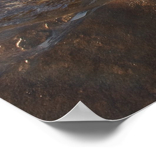 Glen Brittle. Fairy Pool. Poster (Ecke)