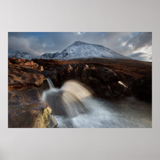 Glen Brittle. Fairy Pool. Poster (Vorne)