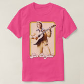 Glen Campbell Retro 70er Style Fan Design T-Shirt (Design vorne)