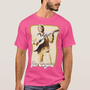Glen Campbell Retro 70er Style Fan Design T-Shirt
