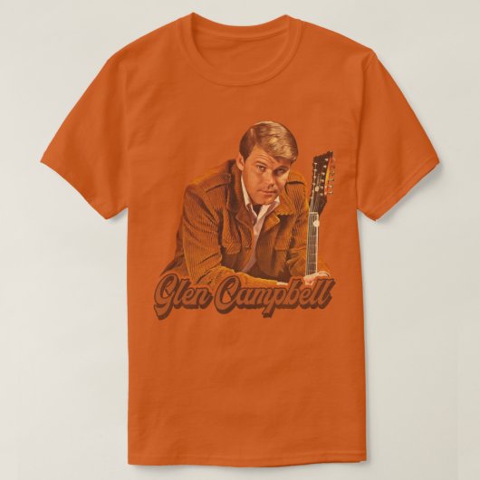 Glen Campbell T-Shirt (Design vorne)