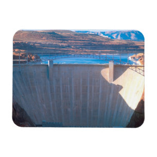 Glen Canyon Dam am Colorado River bei Page, Magnet