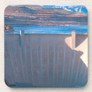 Glen Canyon Dam am Colorado River bei Page, Untersetzer