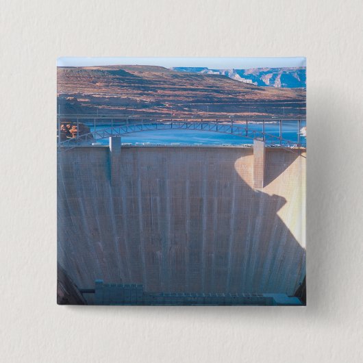 Glen Canyon Dam auf dem Colorado River auf der Pag Button (Vorderseite)