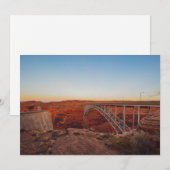 Glen Canyon Dam Feiertagskarte (Vorne/Hinten)