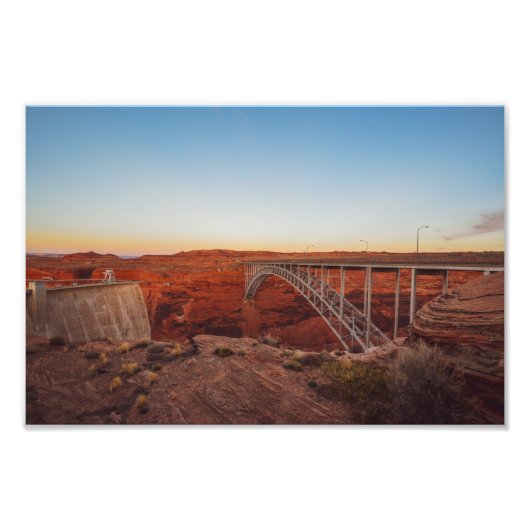 Glen Canyon Dam Fotodruck (Vorne)