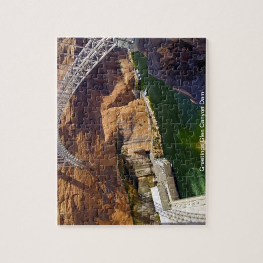 Glen Canyon Dam Jigsaw Puzzle (Vertikal)