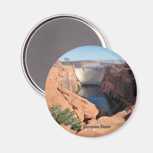 Glen Canyon Dam Magnet (Vorderseite/Rückseite)