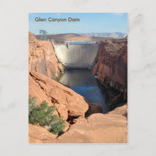 Glen Canyon Dam Postkarte