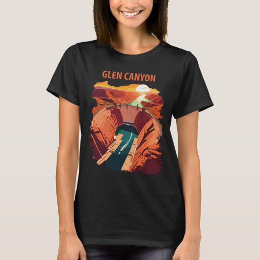 Glen Canyon Dam T-Shirt (Vorderseite)