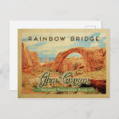 Glen Canyon National Recreation Vintage Postkarte (Vorne/Hinten)