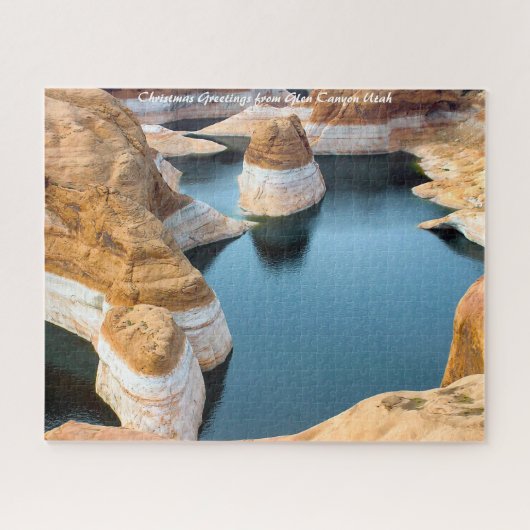 Glen Canyon Utah. Weihnachtsgrüße Puzzle (Horizontal)