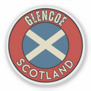 Glen Coe, Schottland Aufkleber