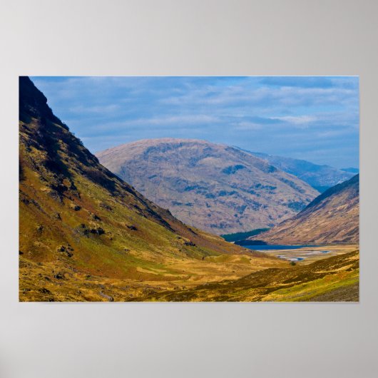 Glen Coe, Schottland Poster (Vorne)