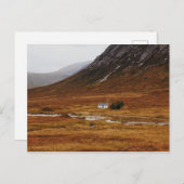 GLEN COE, SCOTLAND POSTKARTE (Vorne/Hinten)