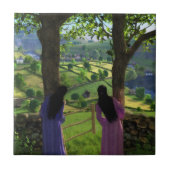 Glen der Zwillinge Dekorative Tile / Trivet Fliese (Vorderseite)