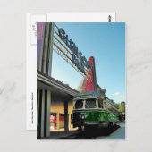 Glen Echo Park und Trolley Postkarte (Vorne/Hinten)