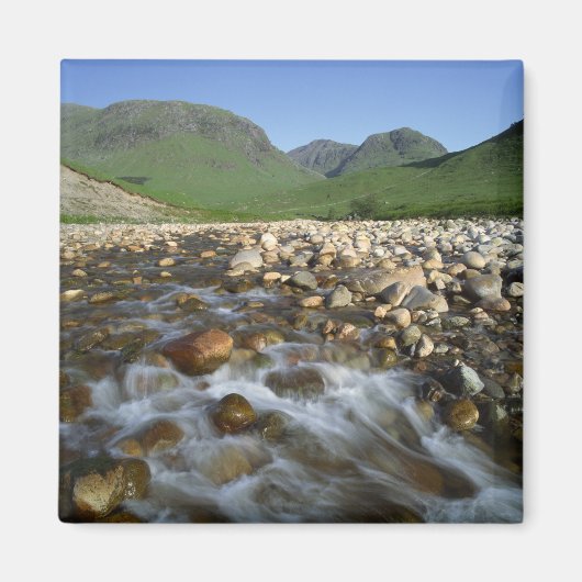 Glen Etive, Highlands, Schottland 2 Magnet (Vorne)