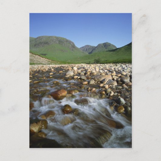 Glen Etive, Highlands, Schottland 2 Postkarte (Vorderseite)