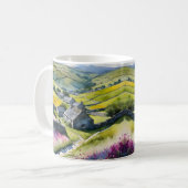 "Glen Garlands" Landschaft Yorkshire Dales Scene Kaffeetasse (Vorderseite Links)