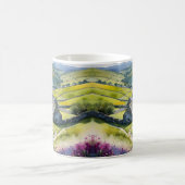 "Glen Garlands" Landschaft Yorkshire Dales Scene Kaffeetasse (Mittel)