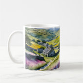 "Glen Garlands" Landschaft Yorkshire Dales Scene Kaffeetasse (Links)