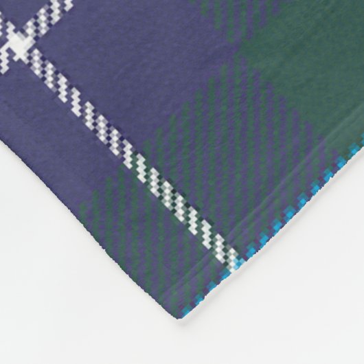 Glen Glen Modern Tartan Kariert Fleecedecke (Ecke)