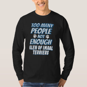 Glen Of Imaal Terrier Hunderasse Antisozial T-Shirt