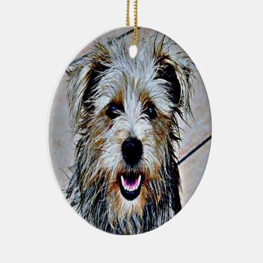 Glen of Imaal Terrier Keramikornament (Rechts)