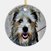 Glen of Imaal Terrier Keramikornament (Vorne)