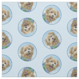 Glen of Imaal Terrier Malerei Originale Hunde Kuns Stoff