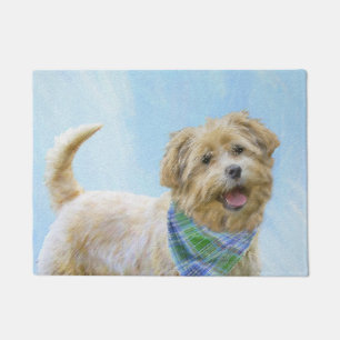 Glen of Imaal Terrier Painting - Original Dog Art Fußmatte