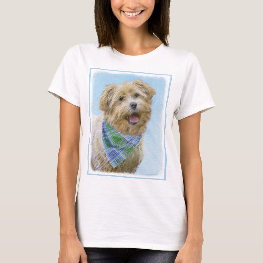 Glen of Imaal Terrier Painting - Original Dog Art T-Shirt (Vorderseite)