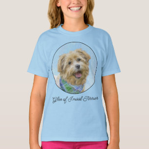 Glen of Imaal Terrier Painting - Original Dog Art T-Shirt