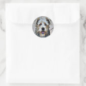 Glen of Imaal Terrier Runder Aufkleber (Tasche)