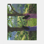 Glen of the Twins Fleece Blanket (Vorderseite)
