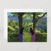 Glen of the Twins Postcard Postkarte (Vorne/Hinten)