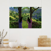 Glen of the Twins Print Poster (Küche)