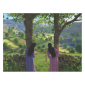 Glen of the Twins Tablecloth Tischdecke (Vorderseite (Horizontal))