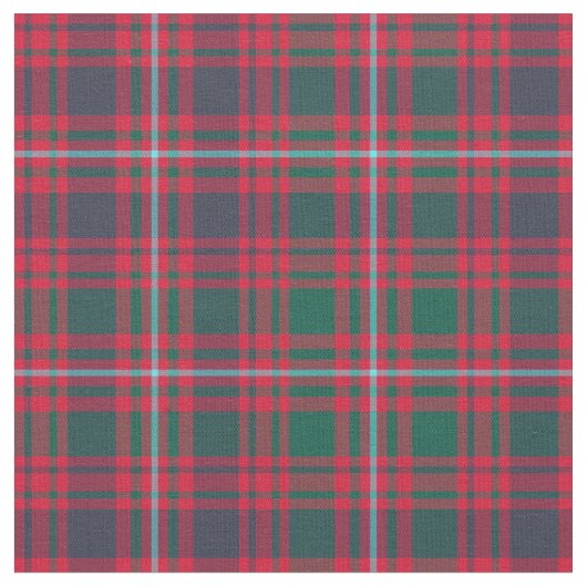 Glen Orchy District Tartan Stoff (Nahaufnahme)