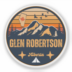 Glen Robertson, Alberta Aufkleber