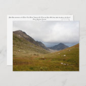 Glen Rosa Die Insel Arran Postkarte (Vorne/Hinten)