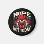 "Glen the Nope Chicken" Magnet (Vorne)