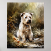 Glen von Imaal Terrier Dog Art Print Poster (Vorne)