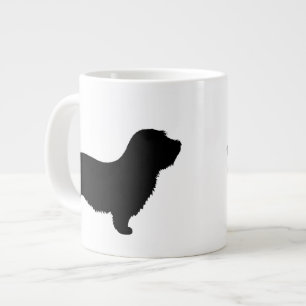 Glen von Imaal Terrier Dog Silhouetten Jumbo-Tasse