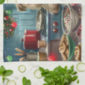 Glen von Imaal Terrier Frische Pasta machen Geschirrtuch (Gefaltet)