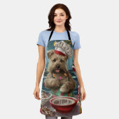 Glen von Imaal Terrier Frische Pasta machen Schürze (Getragen)
