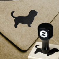 Glen von Imaal Terrier mit langer Schwanz Silhouet